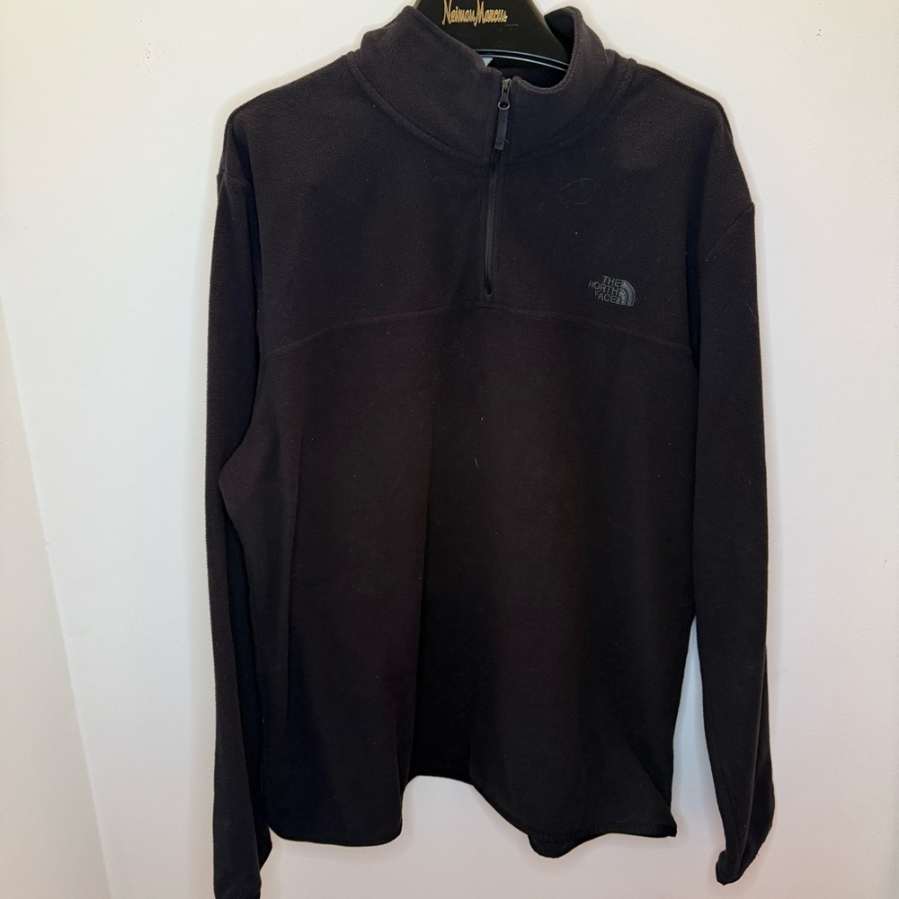 The North Face Black Half-Zip Fleece